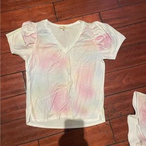 Rare love shak fanch tie die tee shirt